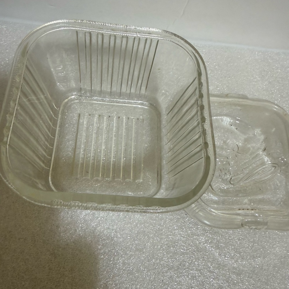 Clear Glass Storage Container - Picture 2 of 5